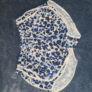 CALVIN KLEIN Cheetah Print Athletic Shorts